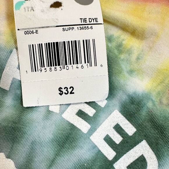 NWT Men’s Big & Tall Tie Dye Juneteenth Freedom Day Graphic Tee Shirt- Size 2XLT - Picture 5 of 7